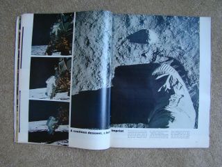 APOLLO MOON LANDING LIFE Magazines July 25 & Aug 8 1969 Editions 4