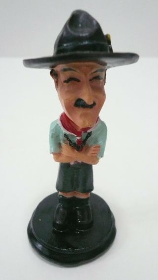 World Scout Founder - Singapore Scouts Lord Baden Powell Gilwell Figure Figurine