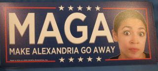 Of 7 Trump 2020 Maga Make Alexandria Go Away Aoc Magnet Sticker