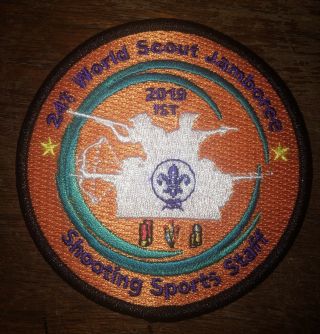 Boy Scout 2019 World Jamboree Shooting Sports Staff Patch