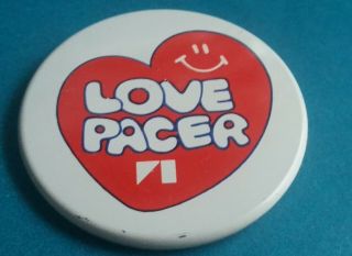 Love Pacer - Amc American Motors Corporation 2 " Pinback Button
