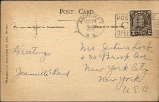 Halifax & Dartmouth Nova Scotia Ferry & Docks 1931 Postcard 2