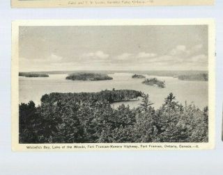 Pk42744:postcard - Whitefish Bay,  Lake Of The Woods,  Fort Frances,  Ontario