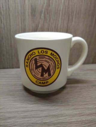Vintage Rancho Los Mochos Camp California Boy Scout Mug