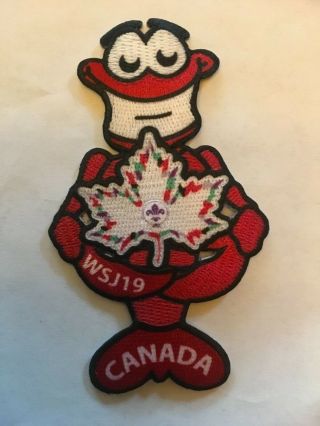 2019 World Jamboree Canada Red Guy