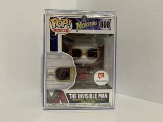 Funko Pop Universal Monsters The Invisible Man Walgreens Exclusive W/ Pop Stack