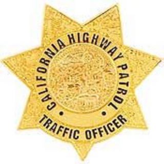 California Highway Patrol Chp Officer Police Traffic Officer Gold Badge Pin