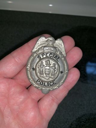 Vintage Rare Special Police Badge