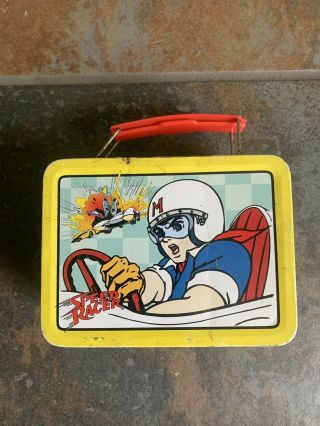 Vintage Speed Racer Mini Metal Lunch Box The Tin Company 1998