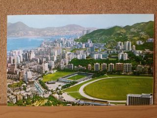 1960s Hong Kong Postcard Football Club & Horse Race
