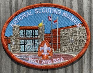 2019 World Scout Jamboree National Scouting Museum Patch Badge Orange Boarder