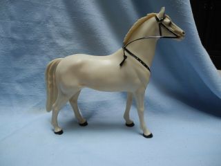 Vintage Hartland horse for The Lone Ranger - Silver 2