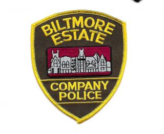 North Carolina - Very Rare - Biltmore Estate Company Police Dept