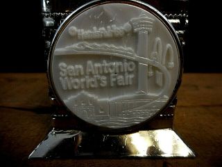 San Antonio Tx Hemisfair 1968 Souvenir World 