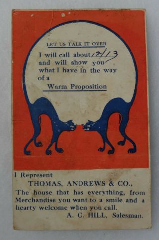 1907 Advertising Postcard - Norton Virginia - Thomas,  Andrews,  & Co.
