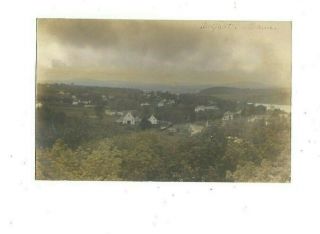 Rppc - Birdseye View Of Belfast,  Maine - Some Hand Coloring.  - Circa 1906
