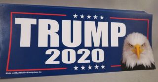 Of 10 Trump 2020 Campaign Sticker Eagle Re - Elect Decal 