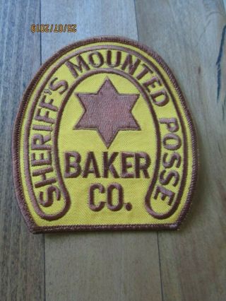 Oregon - Baker County Sheriff 
