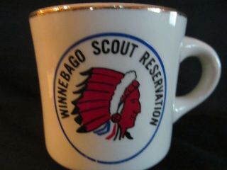 7 Boy Scout BSA Coffee Mugs - Winnebago,  Camp Phillips,  Wood Badge & More 4