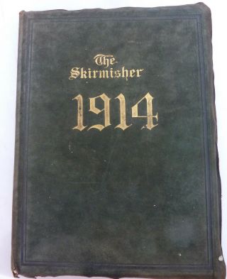 1914 The Skirmisher,  Annual Yearbook Of Fork Union Military Academy In Virginia