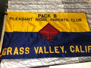 Cub Scout Pack Flag - Grass Valley,  California - 3 