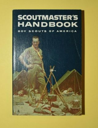 Vintage Scoutmasters Handbook Boy Scouts 1967 Fifth Edition Ninth Printing