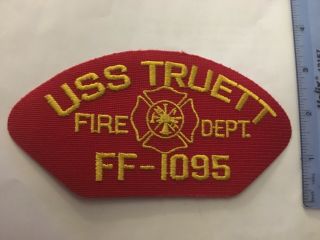 Us Navy Uss Truett Fire Department