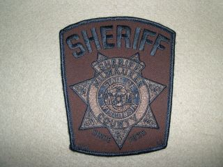 Sheriff Milwaukee County Swat Wisconsin O/s