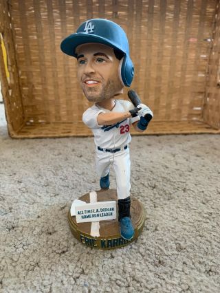 Eric Karros Los Angeles Dodgers Bobblehead All Time Home Run Leader 2012