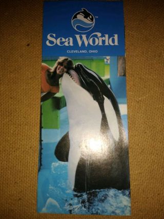 Very Rare - Sea World Brochure - 1981 - Wow