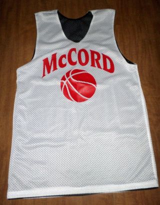 Mccord Junior High School Small Reversible Basketball Jersey Sylvania Tartans Oh