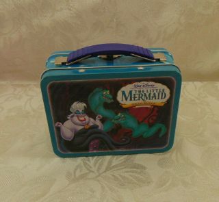 Walt Disney The Little Mermaid Tin Metal Box