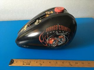 Orange County Choppers (OCC) Pressed Metal Gas Tank Style Lunch Box 2