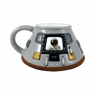 Smithsonian Institution Apollo 11 Module 20 Oz.  Sculpted Ceramic Mug
