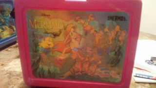 Vintage Walt Disney The Little Mermaid Lunch Box