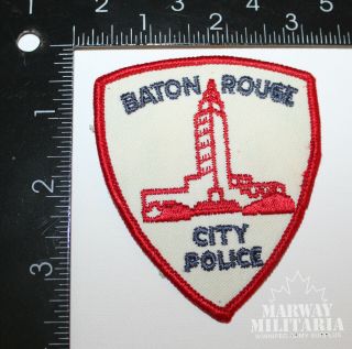 Early Baton Rouge Louisiana City Police Patch (17721)