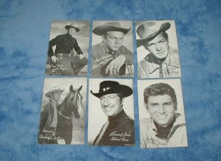 36 Tv Western Postcards - John Wayne,  Steve Mcqueen,  James Garner,  Lee Marvin