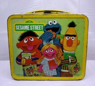 Vintage 1979 Sesame Street Lunch Box No Thermos Aladin 37210