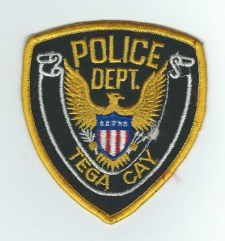 Vintage Tega Cay,  South Carolina Police (cheese Cloth Back) Patch