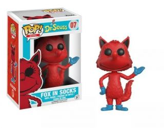 Fox In Socks Pop 07 Dr.  Seuss Funko Pop Out Of Box Oob