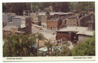 Universal Studios Universal City Ca Postcard - California