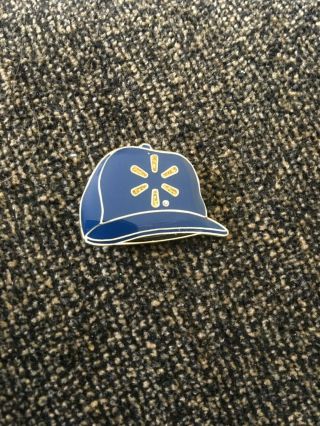 International Walmart Lapel Pin Shareholders Pinback Sam Hat