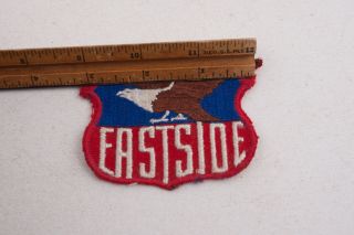 Eastside Badge Shaped w/Eagle Vintage Boy Scout Patch (C2L - 18) BSA 3