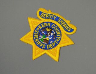 Kern County California Deputy Sheriff Patch,  Ca