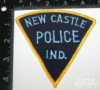 Early Castle Indiana Police Patch (17615)