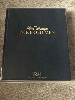 D23 Archives Official Disney Fan Club Gift Vol.  2 Walt Disney Nine Old Men