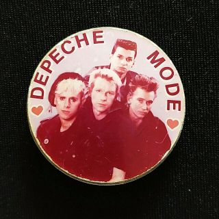 Depeche Mode Vintage Metal Pin Badge
