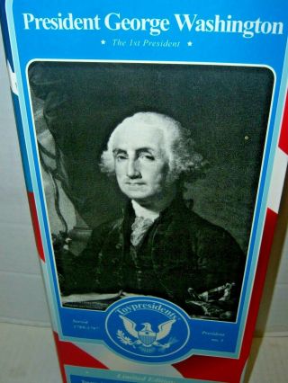 13 " Talking President George Washington Action Figure (mib) Toypresidents (2003)