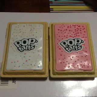 Pop Tart Cases 2 Pink And White Frosting