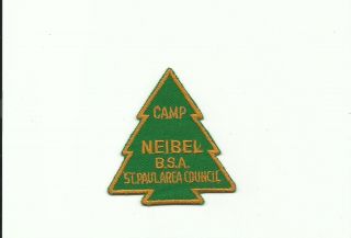 Scout Bsa Camp Neibel St Paul Area Council Mn Closed 1954 Tree Shape Yel Re Ihc